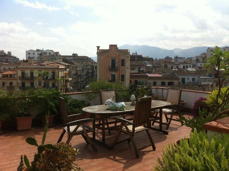 Alle Terrazze Del Borgo Vecchio Palermo Rum bild